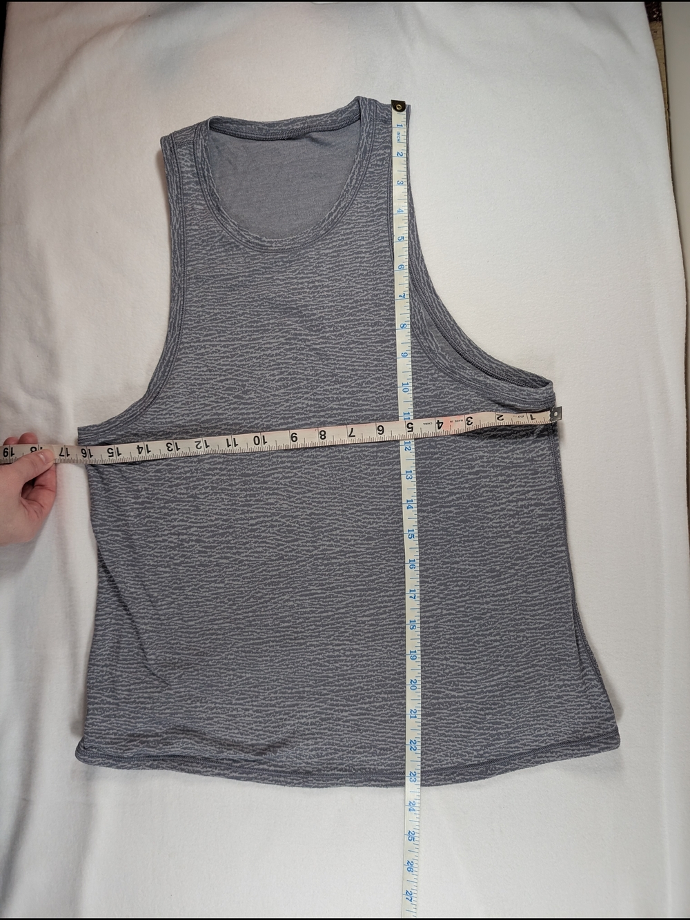 Lululemon Gray Squad Goals Razorback Tank Top - Picture 3 of 5